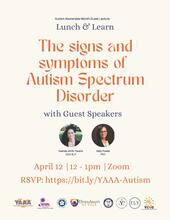 The Signs and Symptoms of Autism Spectrum Disorder Flyer