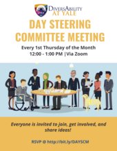 DAY Monthly Meeting Flyer