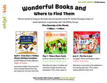 Wonderful Books and Where to Find Them Flyer