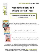 Wonderful Books and Where to Find Them Flyer