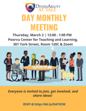 DAY Monthly Meeting Flyer