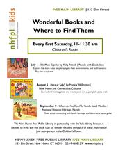 Wonderful Books and Where to Find Them Flyer