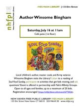 Author Winsome Bingham Flyer