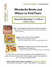 Wonderful Books and Where to Find Them Flyer